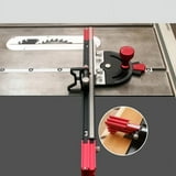 Table Saw Miter Gauge Extend Fence Aluminum Adjustable Angle Miter ...