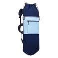 thumbnail image 2 of Mochila para patineta ligera de gran capacidad con cierre de cordón Azul oscuro, 2 of 8