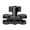 6cm, variant on Misright Heavy Duty Aluminum Alloy Action Camera Clamp Support 17mm Ball Head Mechanism