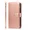 Pink, variant on Luxury shockproof phone case, stand style protective cover, suitable for Samsung A20E with card slot zipper phone protective leather case