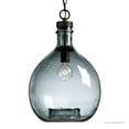 thumbnail image 7 of Urban Ambiance Luxury Bohemian Pendant, Size: 20-3/8"H x 13"W, with Farmhouse Style Elements, Olde Bronze Finish and Recycled Blue Textured Shade, UHP2771, 7 of 7