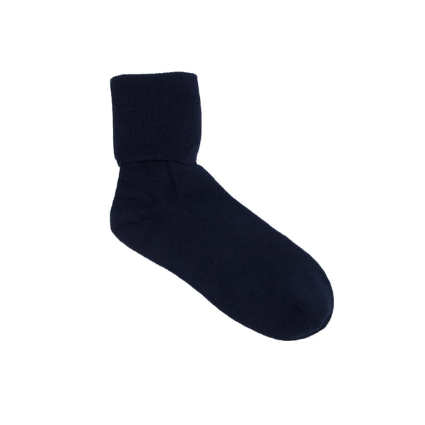 Size one size Women's Organic Cotton Turn Cuff Socks