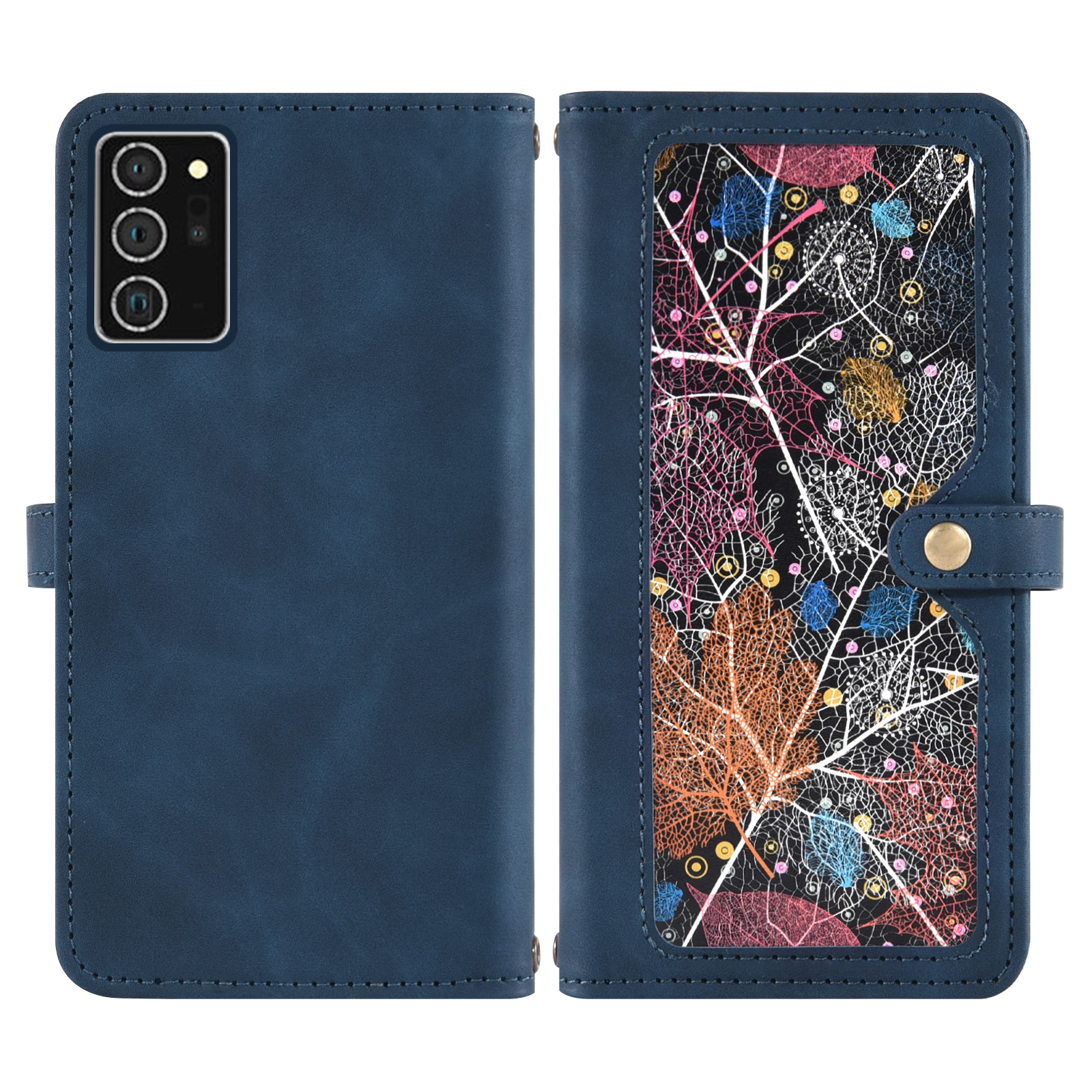 Asuwish Phone Case for Samsung Galaxy Note 20 Ultra 5G Wallet Cover With Screen Protector Crossbody Flip Pattern Zipper Card Holder Cell Note20 Plus Notes 20Ultra Note20+ U + 20+ Twenty Not S20 Blue