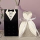 thumbnail image 1 of Caja de dulces de cartón romántica, cajas decorativas con forma de novio y novia, regalos de boda, decoración del hogar, 1 of 3
