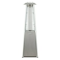 Yardi Yard 9500 BTU Portable Stainless Steel Tabletop Patio Heater with Glass Tube, Heat Lamp, Outdoor Heater for Home and Residential