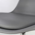 thumbnail image 2 of Silla de Oficina Secretarial Mundo In Estilo Eames JM-55 Gris, 2 of 8