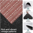 thumbnail image 3 of Red Christmas Reindeer Pattern Kitchen Rugs Sets Of 3,Kitchen Runner Rugs Non Skid Washable,Decorative Kitchen Floor Mats for Kitchen,Sink,Laundry,17"x30"+ 17"x47" + 17"x59", 3 of 6