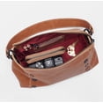 thumbnail image 3 of Hammitt Women's Bryant Medium Leather Purse With Strap (Saddle Brown/Bronze, One Size), 3 of 3