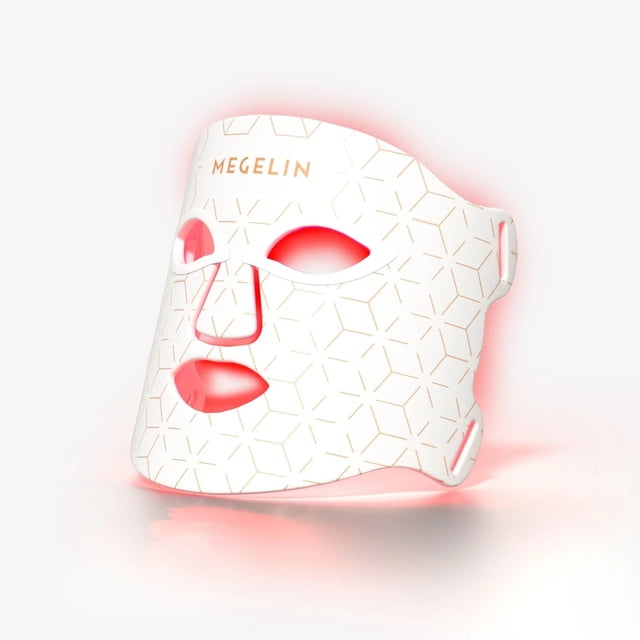 Mascarilla facial de terapia de luz LED MEGELIN 7 colores para el cuidado de la piel