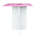 thumbnail image 1 of Mesa De Centro Minimalista Vinil Metalico Mdf Melamico Resistente Rosa, 1 of 4