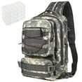 thumbnail image 2 of Bag Fishing Tackle Backpack With 4 Trays Storage Bag Outdoor Shoulder Backpack Water-Resistant Fishing Gear Bags With 4 Tackle Box Fishing Gear Bag, 2 of 7