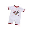 thumbnail image 1 of Mono de verano para niña, peleles de manga corta, ropa de algodón de dibujos animados de Mickey Mouse Minnie, mono para niños recién nacidos, disfraces infantiles 18M Gao Jinjia LED, 1 of 2