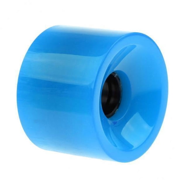 Almencla Lot de 5-6 70 x 51 mm Roues de Planche à Roulettes Pro Vierges en PU Roues de Longboard Cruiser Bleues 5 Pcs