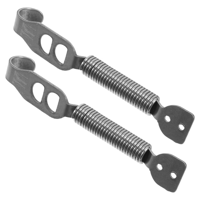 OHOIOLLA 1Jgo Kit De Y Resorte Para Y Maletero De Auto Material Aluminio Color Plata