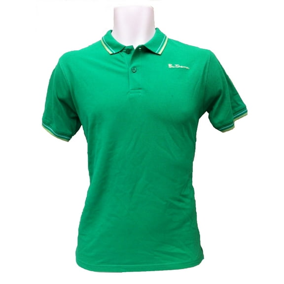 Ben Sherman Boy's Polo Shirt, Size 10-11, Emerald Green