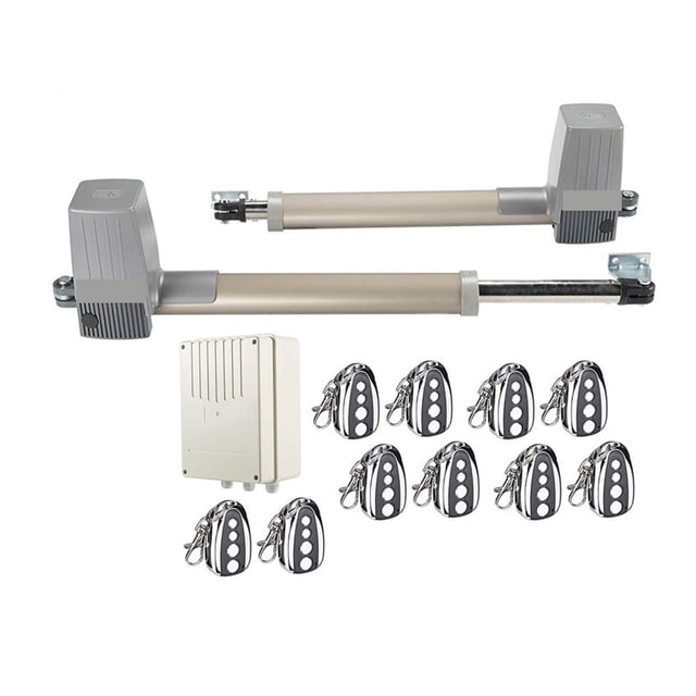 DC 300KG 2.5Meter Double Arm Solar Gate Actuator Auto Swing Door Operator Electric 24vdc Swing Gate Opener ,Easy to Install