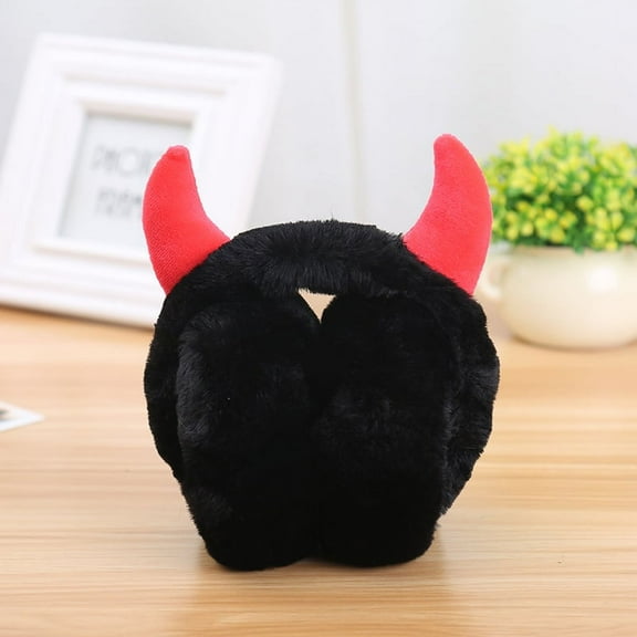 DRAFIDEEP Ear Black Fabric 1Set 7.1x5.9in