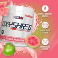 thumbnail image 3 of EHP Labs OxyShred Pre Workout Powder & Shredding Supplement - Preworkout Powder with L Glutamine & Acetyl L Carnitine, Energy Boost Drink - Guava Paradise, 60 Servings, 3 of 8