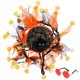 thumbnail image 3 of Plush Halloween Cat Collar for Party Costume 1Set of Pet Collars, 3 of 5