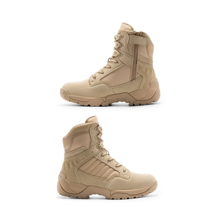 Burudani Tactical Desert Tan Suede Lace-Up Boots size 9 BURUDANI Men main image 2