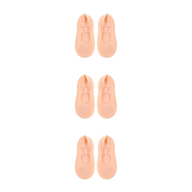 Minnieouse 1 par de calcetines de silicona Gel para el cuidado de los pies Calcetines Herramientas de pedicura A prueba de golpes Transpirable Type1 NO1