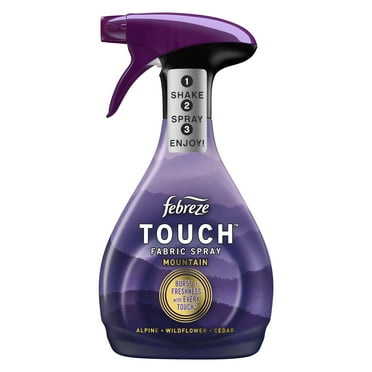 Febreze Fabric Spray Air Freshener, Odor-Fighting Fabric Refresher, Unstopables Mountain, 16.9 oz