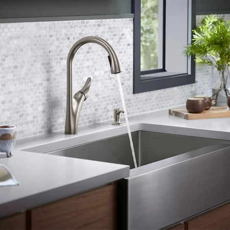 Kohler Touchless Pull Down Kitchen Faucet With Soap Dispenser Walmart Canada
