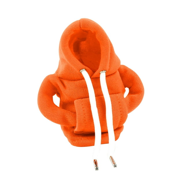 Funda con capucha para palanca de cambios de coche, decoración elegante, práctica, resistente y bonita. Naranja