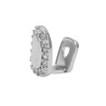 thumbnail image 1 of Hip Hop Hollow Tooth, Hip Hop Tooth Durability Hip-hop Fashionable Style Brass Base  for  Gold,Silver, 1 of 7