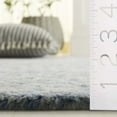 thumbnail image 4 of SAFAVIEH Glamour Owen Abstract Area Rug, Blue/Ivory, 6' x 6' Round, 4 of 10