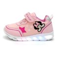 thumbnail image 1 of Tenis Tropicana Minnie Mouse con Luces Rosa DY95007 rosa 20.5, 1 of 5