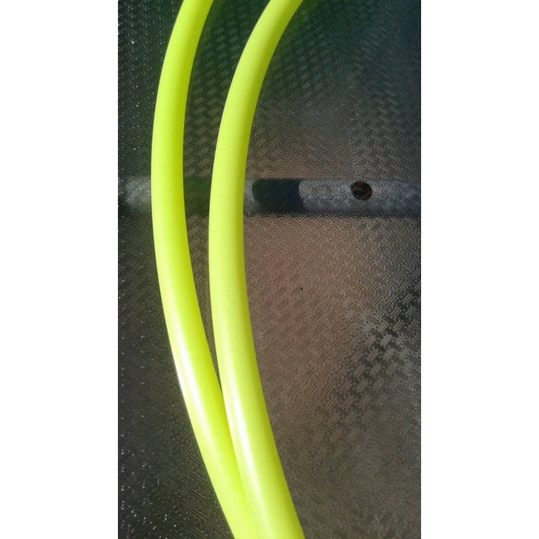 UV Yellow Polypro Hula Hoop 3 4