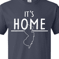 thumbnail image 4 of Inktastic It's Home- State of New Jersey Outline T-Shirt, 4 of 5
