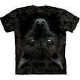 thumbnail image 1 of BAT HEAD Black Youth Unisex T-Shirt, 1 of 4