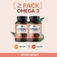 thumbnail image 2 of Suplemento Alimenticio Life360+ Omega 3 Salmon Oil Salud Cardiovascular 720 Cápsulas LIFE 360+ 2 Pack Salmón, 2 of 6