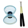 thumbnail image 2 of Juguetes de Luces de triple rodamiento Sunnimix Diabolo con palos y cuerda 13cm Azul, 2 of 7