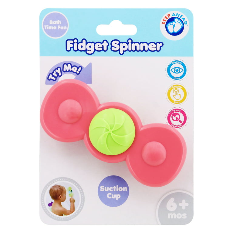 The Toy Network 2.5 Suction Cup Fidget Spinner Single