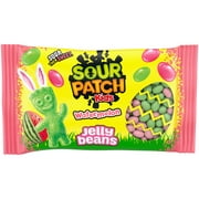 SOUR PATCH KIDS Watermelon Jelly Beans, Easter Candy, 10 oz