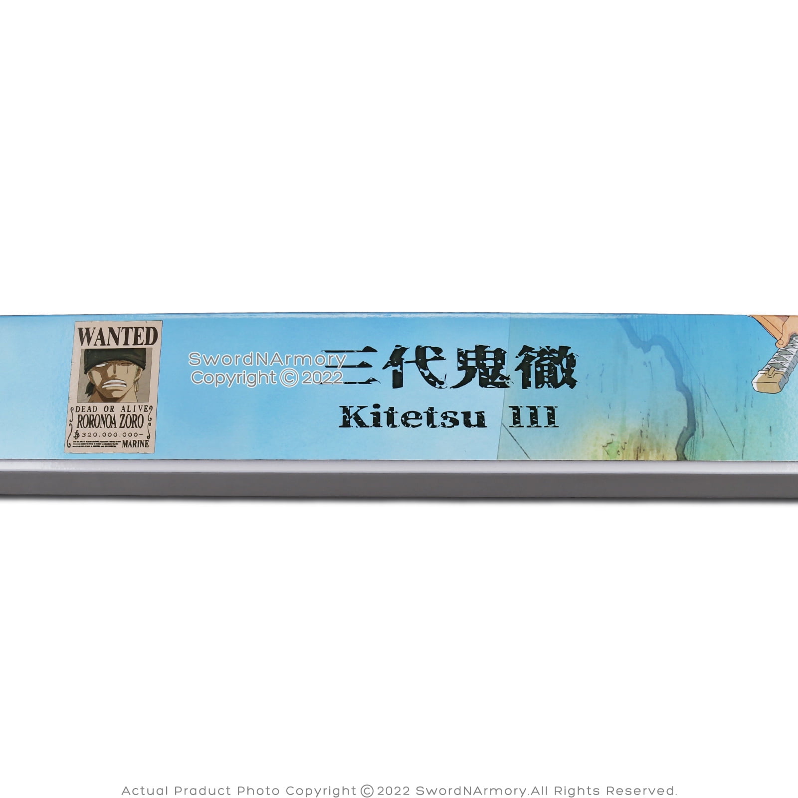 OFFICIAL LICENSE ONE PIECE 41” Foam Roronoa Zoro Katana Kitetsu III