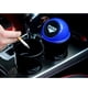 thumbnail image 3 of Vehículo (gris) portavasos de automóvil bote de basura pequeño mini bote de basura bote de basura de coche bote de basura para coche oficina hogar, 3 of 5