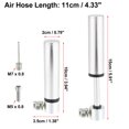 thumbnail image 4 of Motoforti Motorforti Mini Bike Pump Portable Kit Aluminum Alloy Silver Tone, 4 of 7