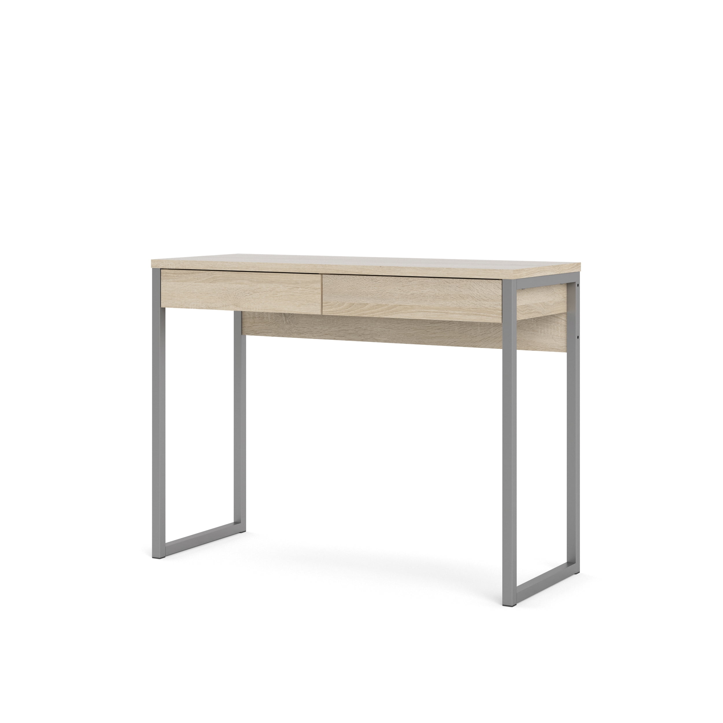Tvilum Walker 2 Drawer Desk for Adults Oak Structure Walmart