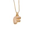 thumbnail image 4 of Collares para Mujeres Moda Inglés Nombre de Carta Cadena Colgante Regalo de Joyería, Aleación Strass Electroplatación Declaración Collar, Joyería para Mujeres, 4 of 4