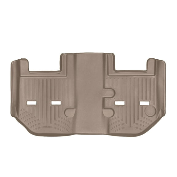 WeatherTech FloorLiner HP Custom Fit Floor Mats compatible with Suburban, Escalade ESV, Yukon XL - 3rd Row, Tan