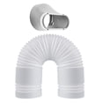 thumbnail image 1 of Shisuyan Portable Air Conditioner Hose Universal Flexible AC Vent Replacement Tube with Adapter, 1 of 9