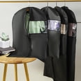thumbnail image 5 of Dress Garment Bags For Hanging Clothes Dress Bags For Gowns Long, Foldable Long Clear With Window Bag Storage Garment For Closet, 5 of 7