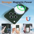 thumbnail image 3 of For Oppo Find X8 Pro 5G Case Compatible with MagSafe Anti-Drop Liquid Silicone Phone Cover - Black, 3 of 5