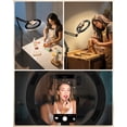 thumbnail image 4 of Trípode tipo Ring Light LUXSURE para iPhone con soporte de luz de 71 cm, 4 of 7
