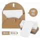 thumbnail image 4 of Mini Kraft Envelopes with Heart Seal, Includes Blank Cards for DIY Gift Crafting, 4 of 4