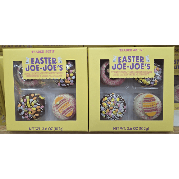 Trader Joe's Easter Joe-Joe’s 3.6oz 102g (2 Boxes)